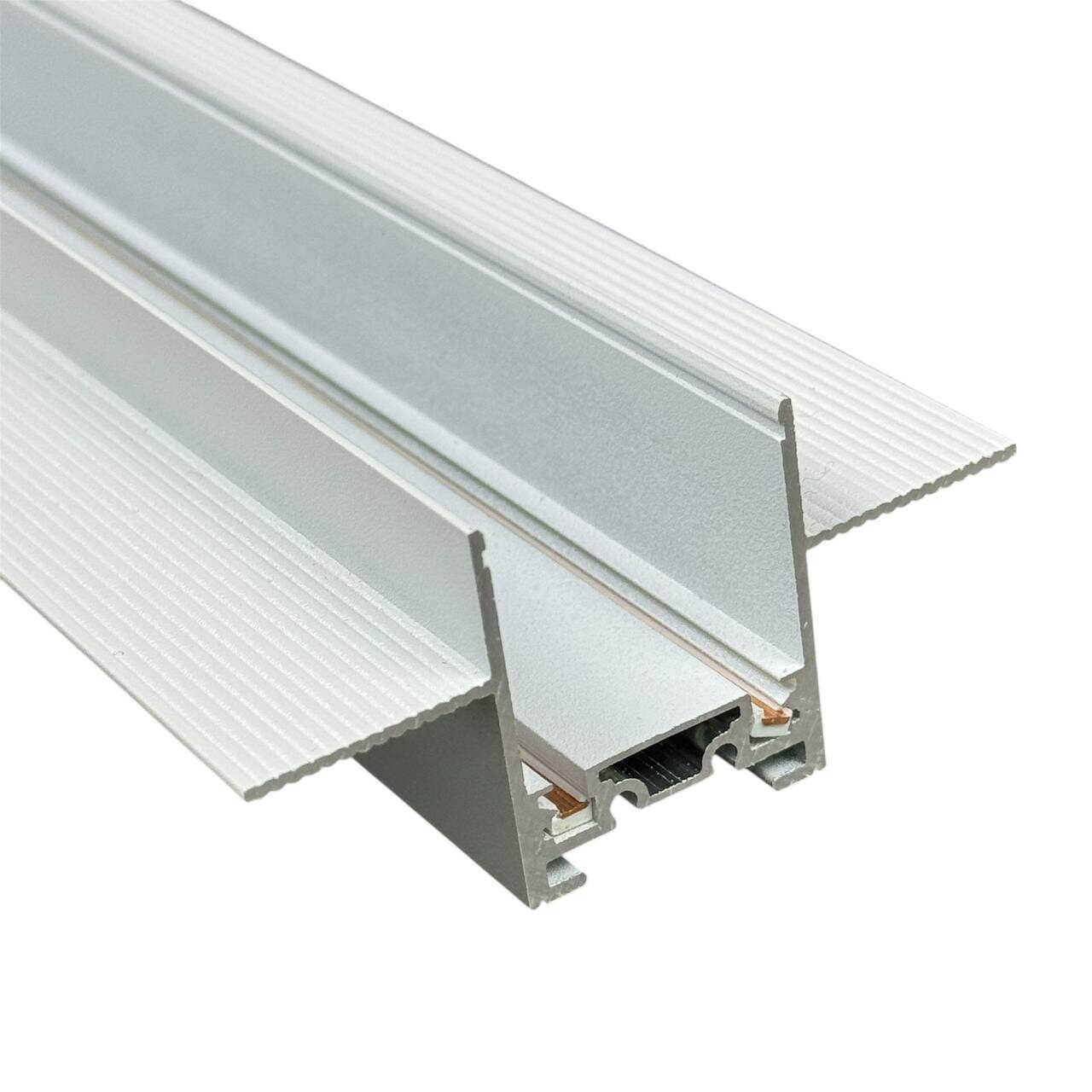 Шинопровод магнитный DTD врезной под гипсокартон 12мм 1м белый Violux ( 320021 )